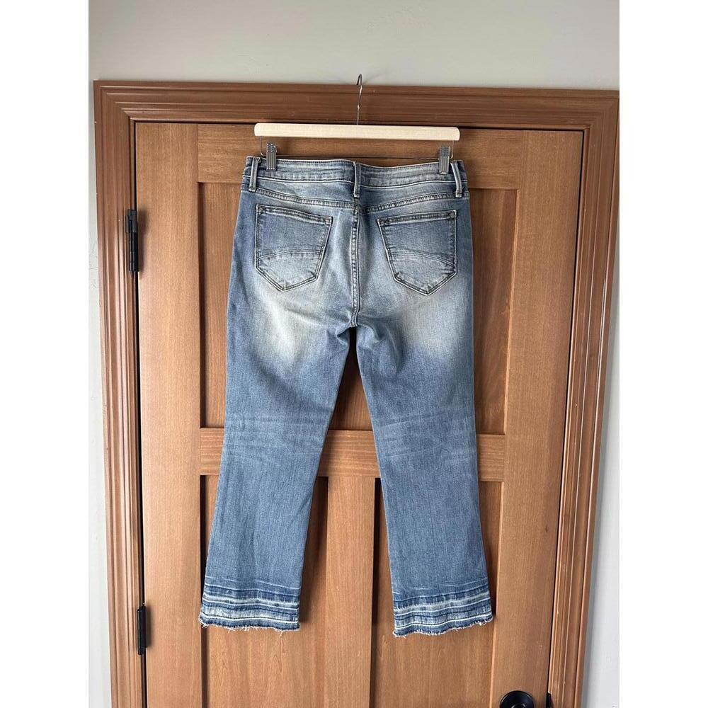 DRIFTWOOD Colette Classic Fit Cropped Denim Jeans Frayed Hem Women’s size 29 - Picture 5 of 14